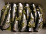 condimentar sardinas para hornear
