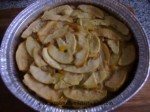 hornear tarta de manzana y caramelo